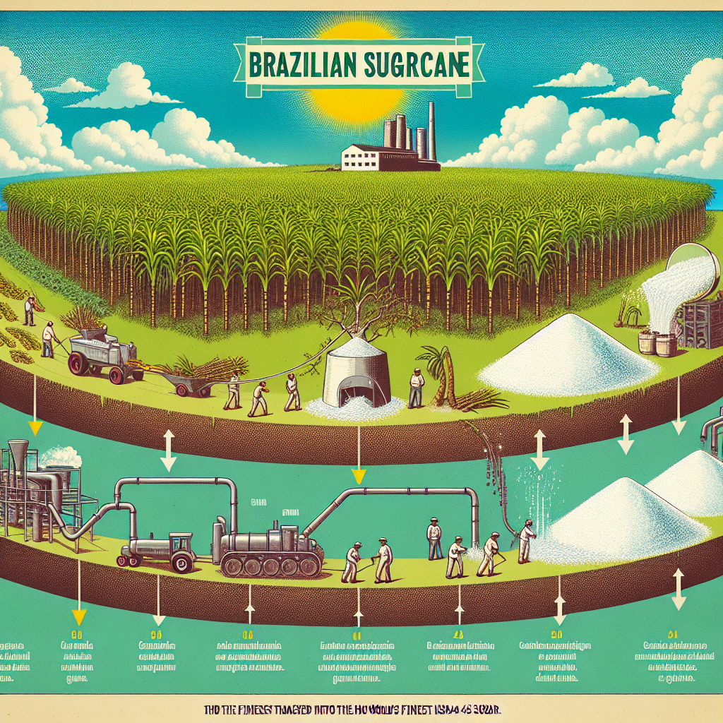 How Brazilian Sugarcane Produces the World’s Finest ICUMSA 45 Sugar