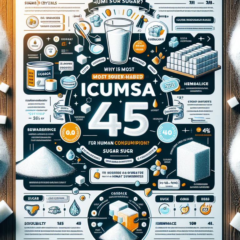 ICUMSA 45: Why It’s the Most Sought-After Sugar for Human Consumption