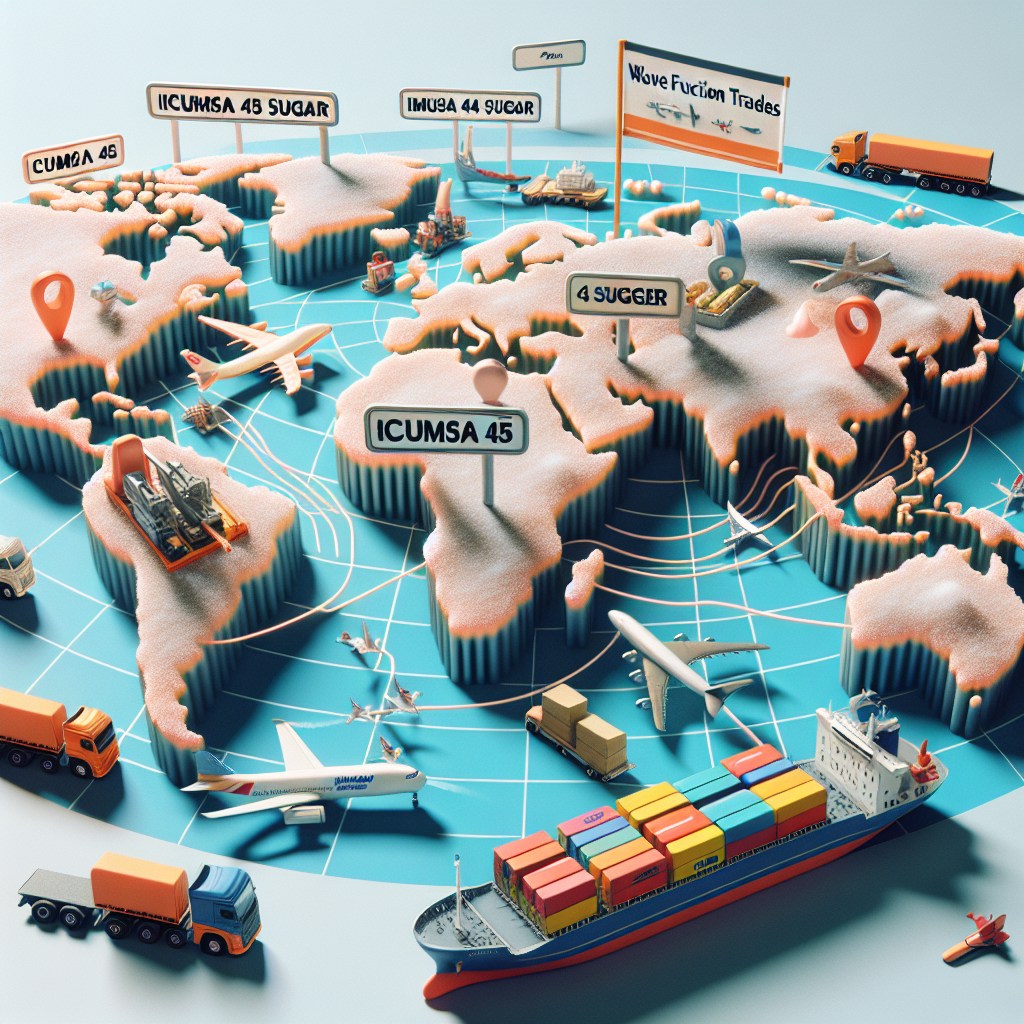 Key Export Destinations for ICUMSA 45 Sugar and How Wave Function Trades Delivers