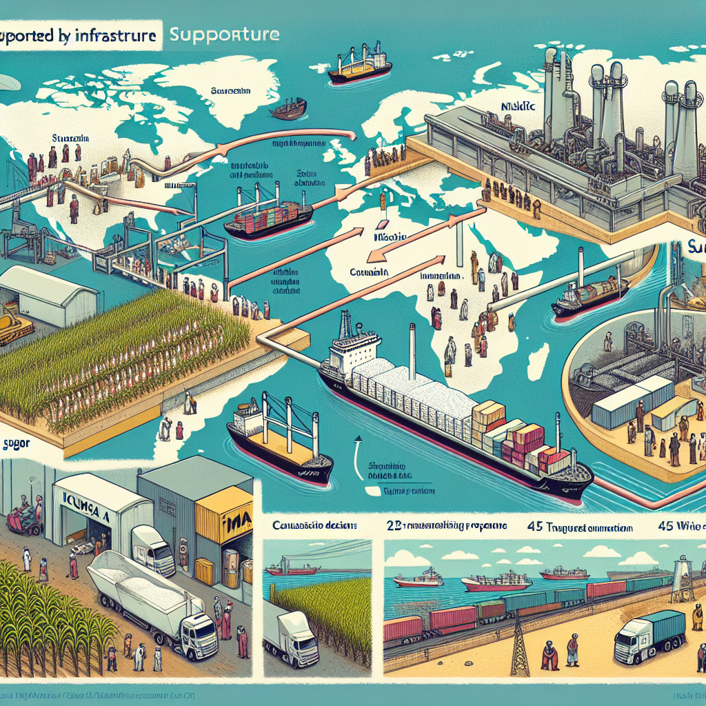 The Role of Infrastructure in Supporting ICUMSA 45 Sugar Exports