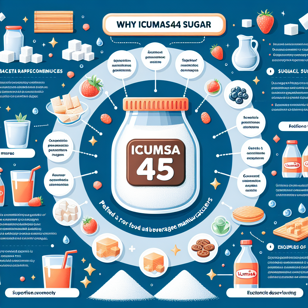 Why ICUMSA 45 Sugar Is Preferred by Food and Beverage Manufacturers