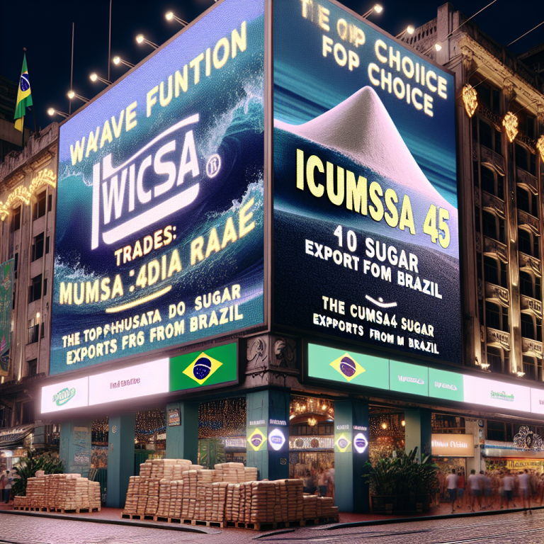 Why Wave Function Trades is the Top Choice for ICUMSA 45 Sugar Exports from Brazil